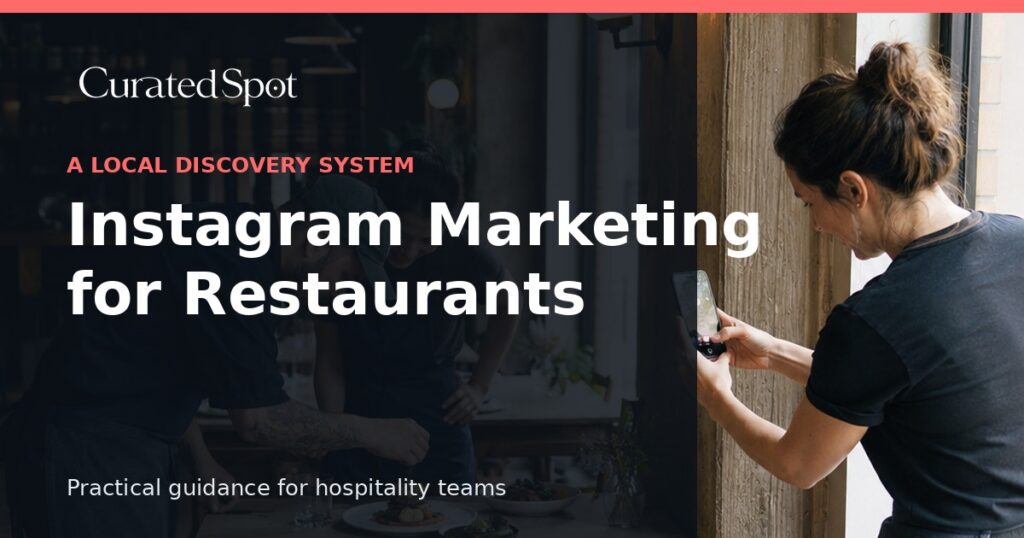 Instagram-Marketing für Restaurants: vorgestellt