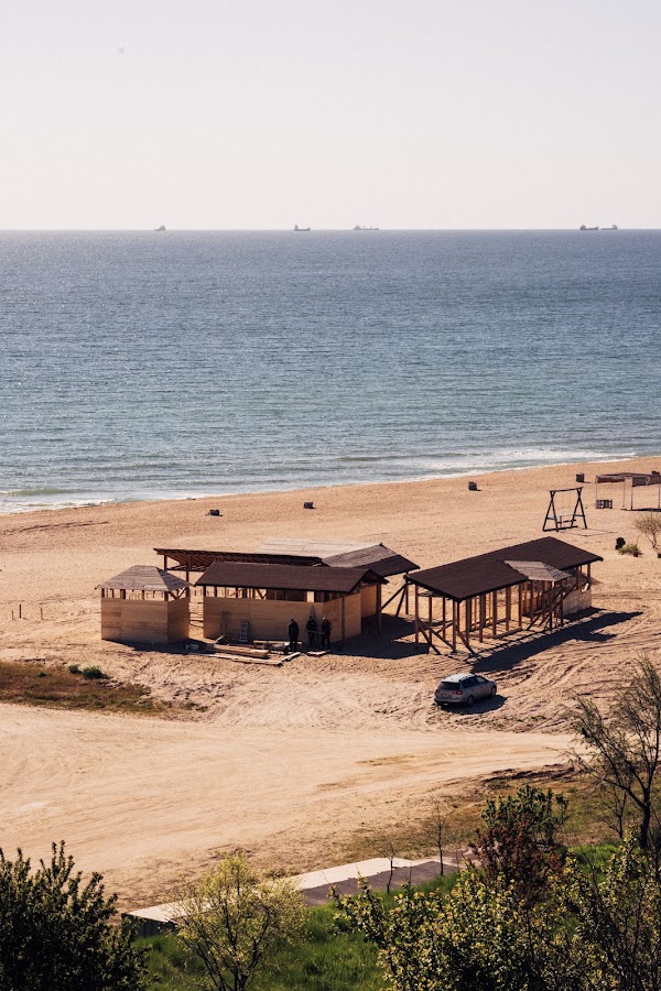 Foto von niu. Strand