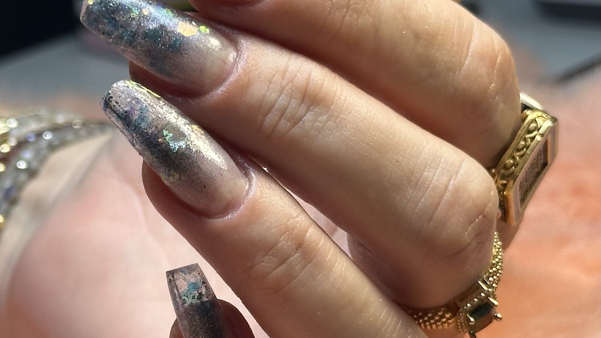 Photo des ongles en gel par Iza Nails