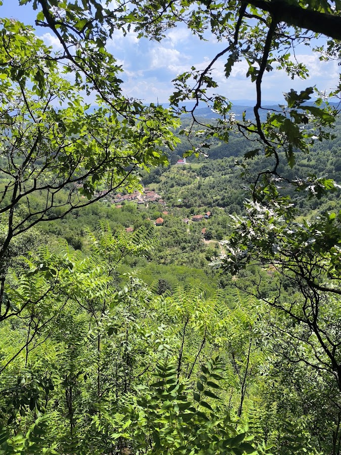 Foto delle calcareniti di Boiu de Sus