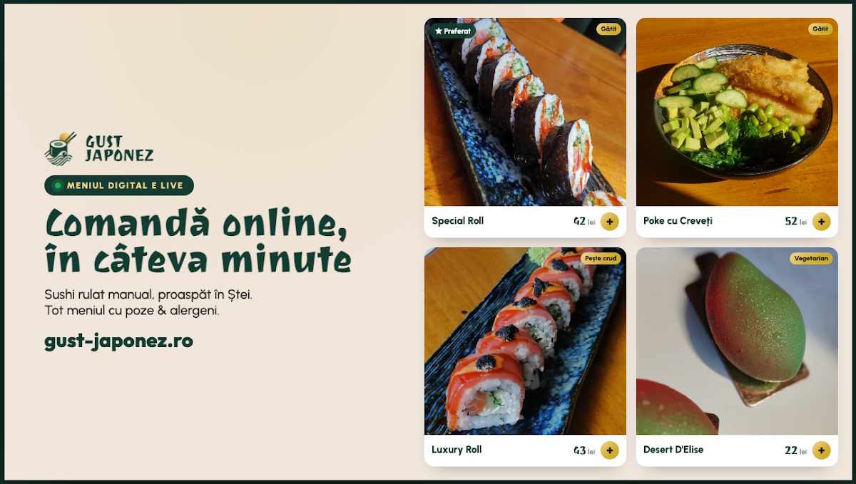 Photo de Gust Japonez - Restaurant Asiatic