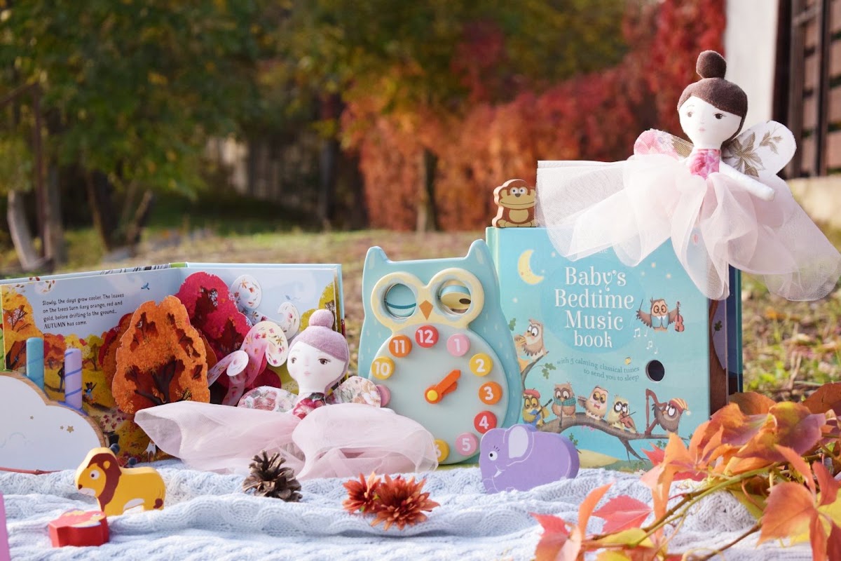 Photo of Childhood Joys. Books & Toys