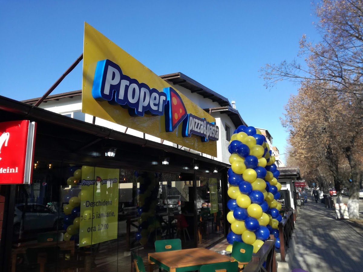 Fotografie cu Proper Pizza&Pasta Argeș