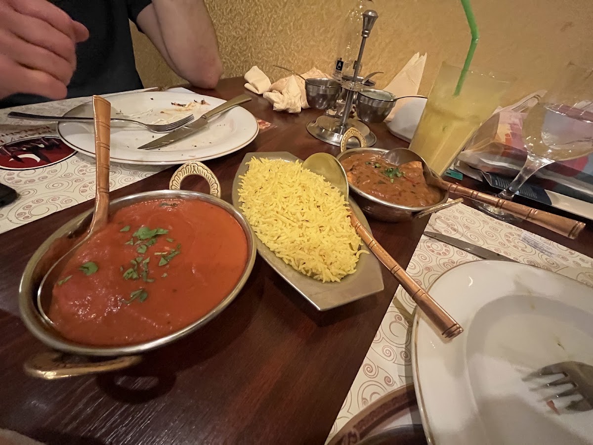 Foto von indischem Essen