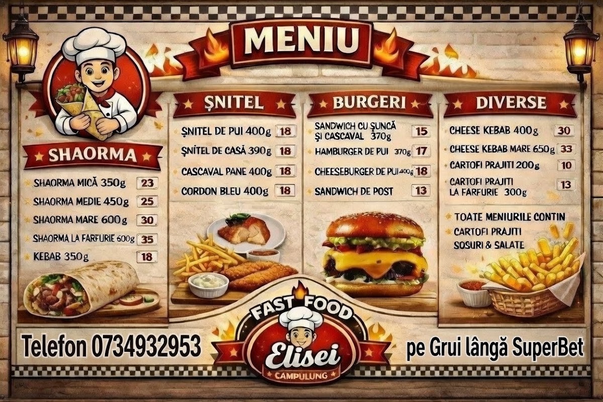 Foto di Fast Food Elisei Campulung