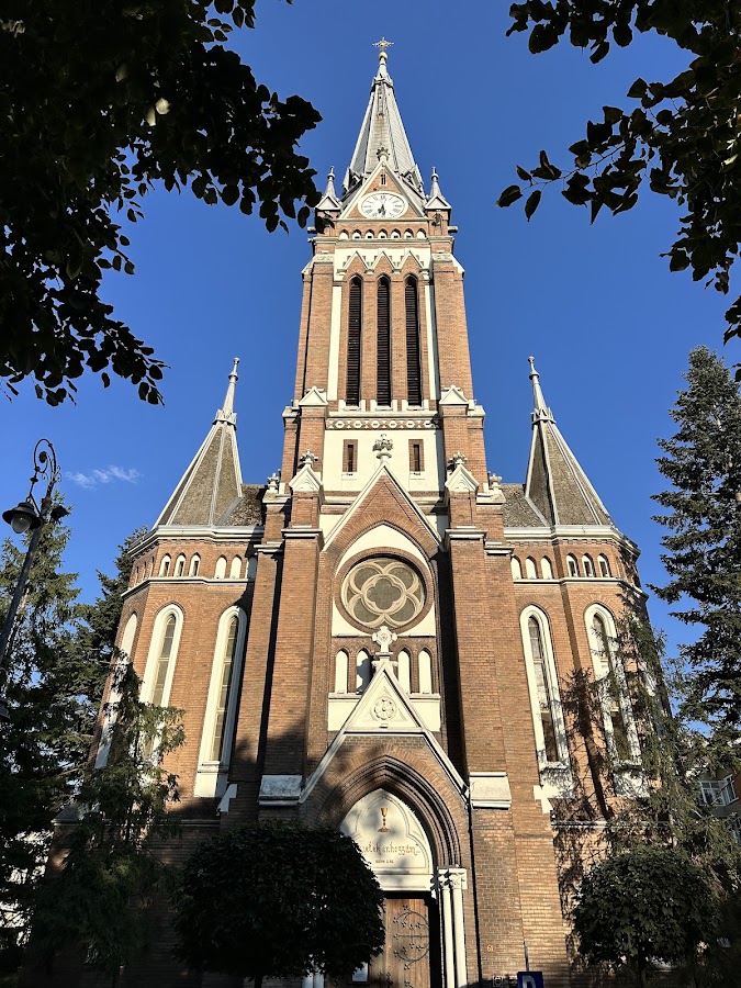 Foto der Roten Kirche