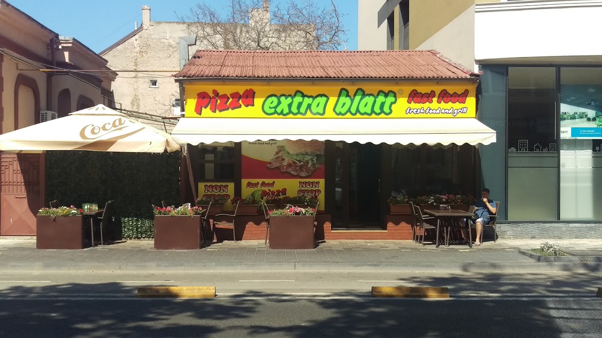 Fotografie cu Pizza Pui cu Bacon
