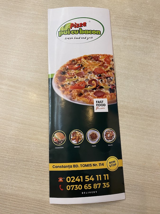 Fotografie de Pizza Pui cu Bacon